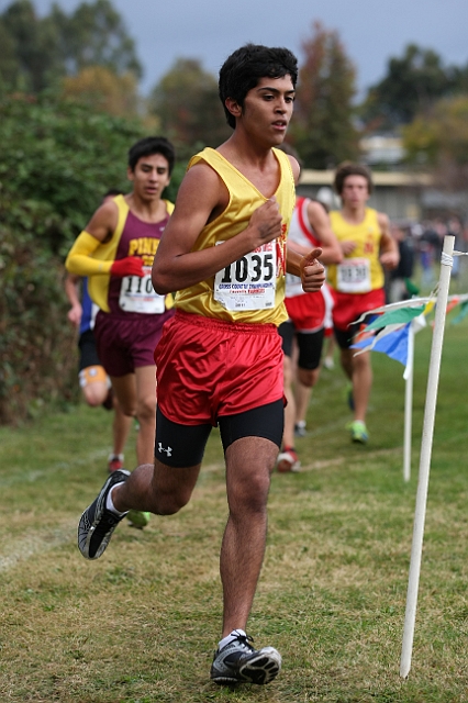 2010NCSXC BD3-175.JPG - 2010 North Coast Section Cross Country Championships, Hayward High School, Hayward, California